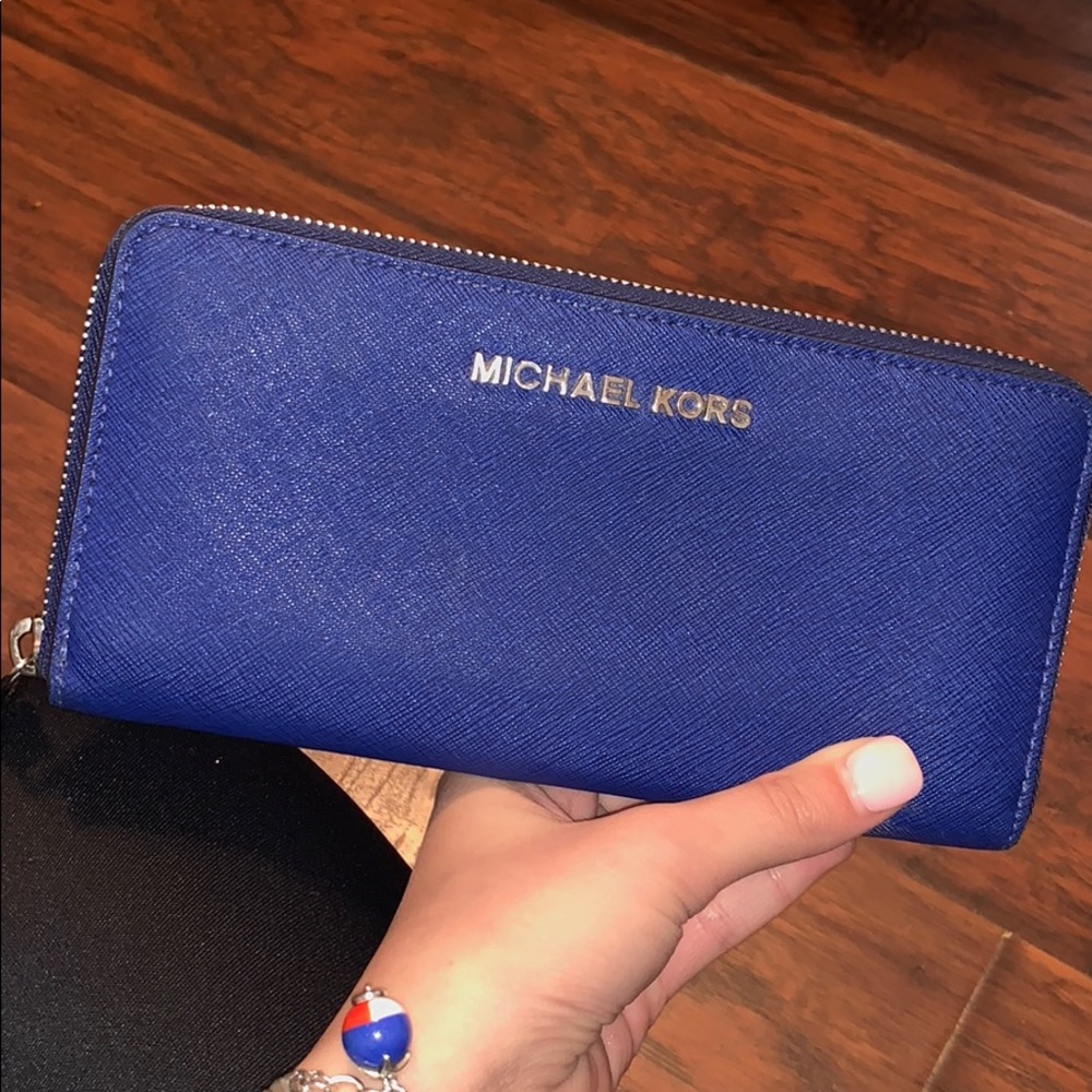 Michael Kors Royal Blue Wallet